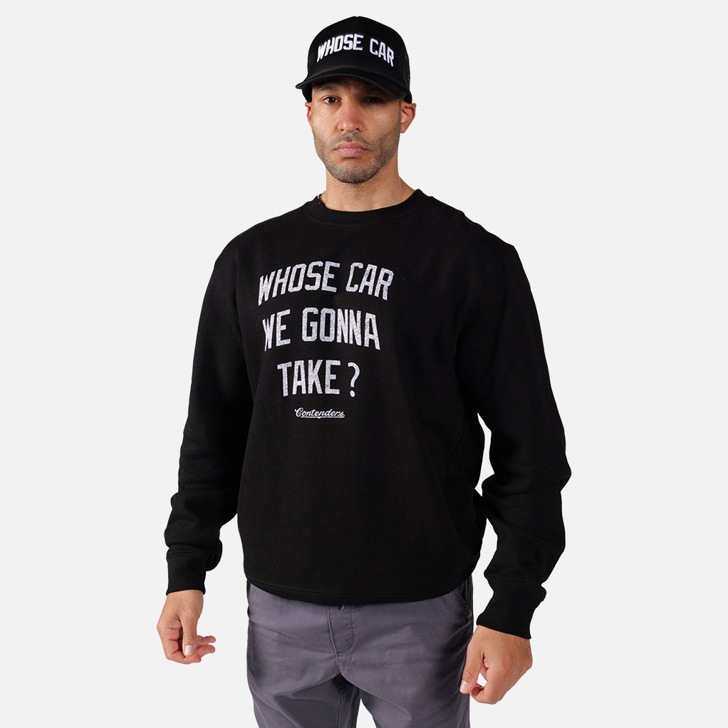 CONTENDERS WHOSE CAR CREWNECK