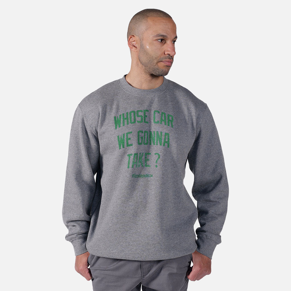 CONTENDERS WHOSE CAR CREWNECK