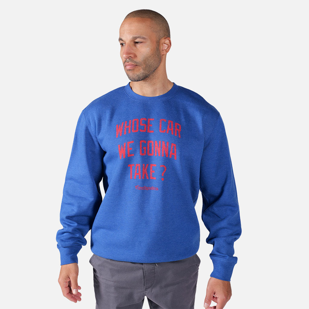 CONTENDERS WHOSE CAR CREWNECK