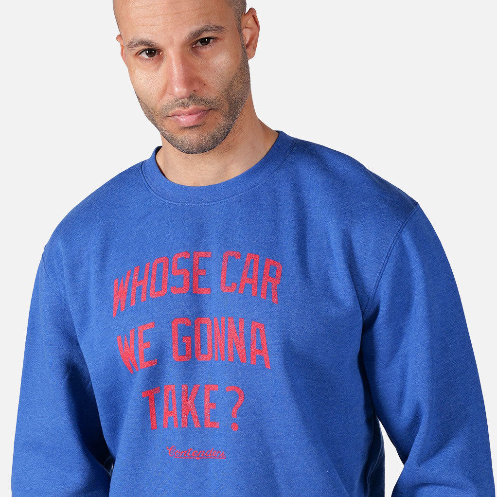 CONTENDERS WHOSE CAR CREWNECK