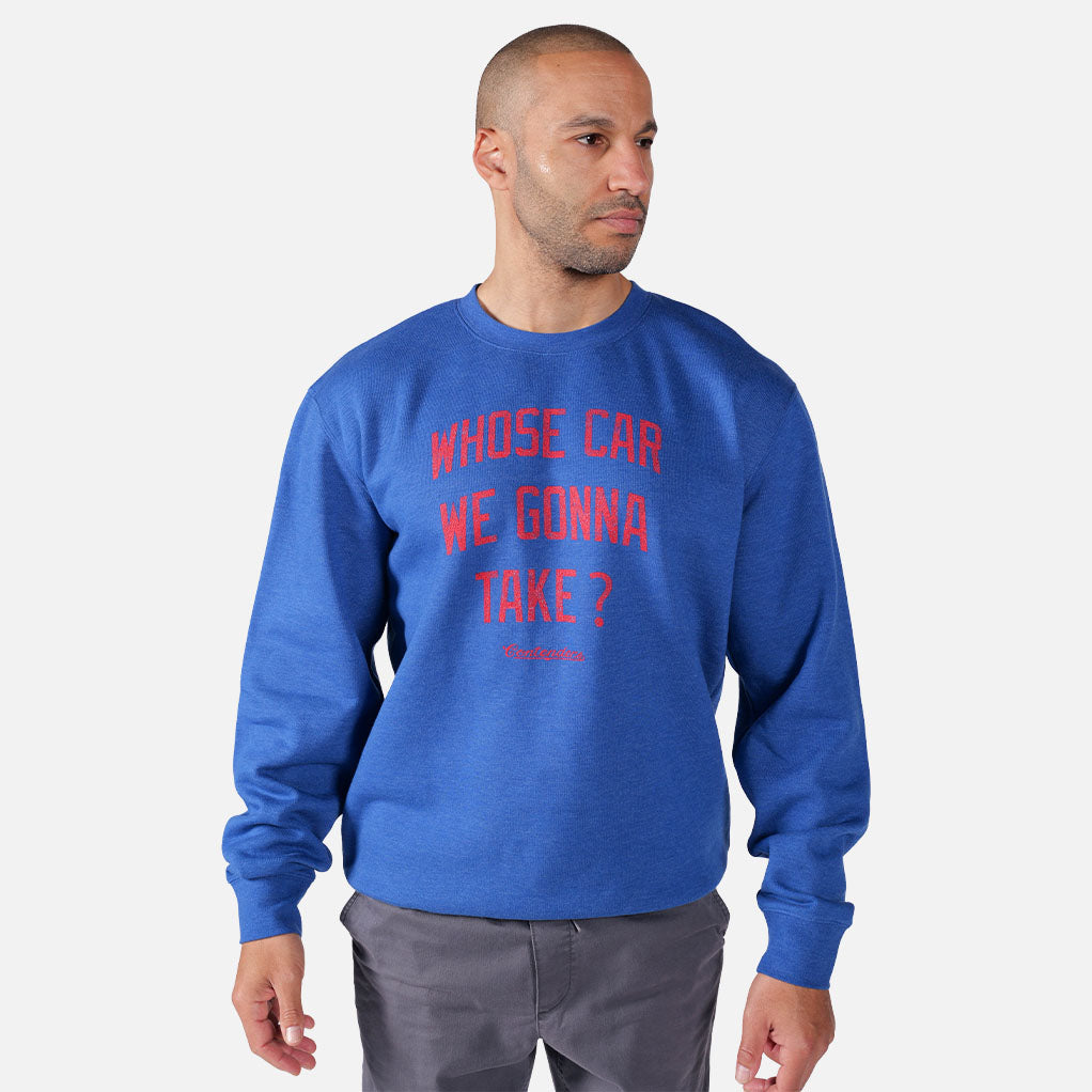 CONTENDERS WHOSE CAR CREWNECK