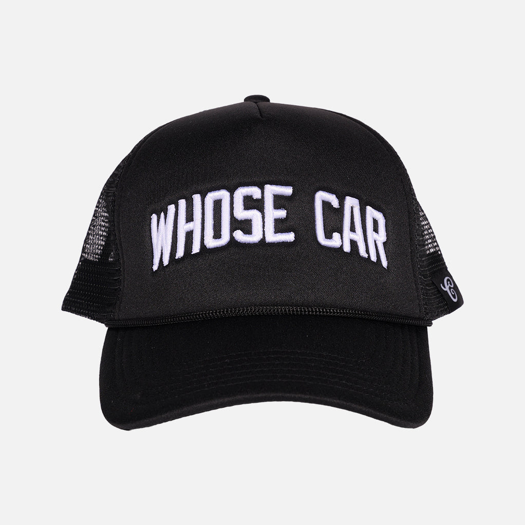 WHOSE CAR TRUCKER SNAPBACK