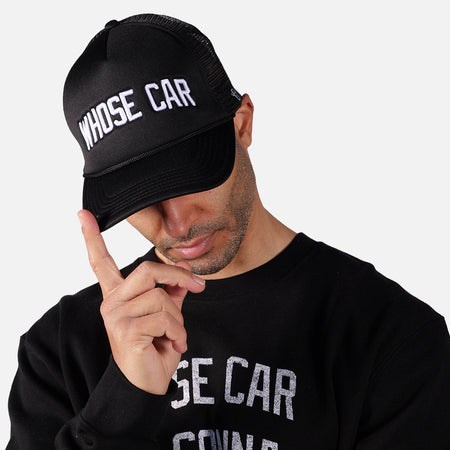WHOSE CAR TRUCKER SNAPBACK