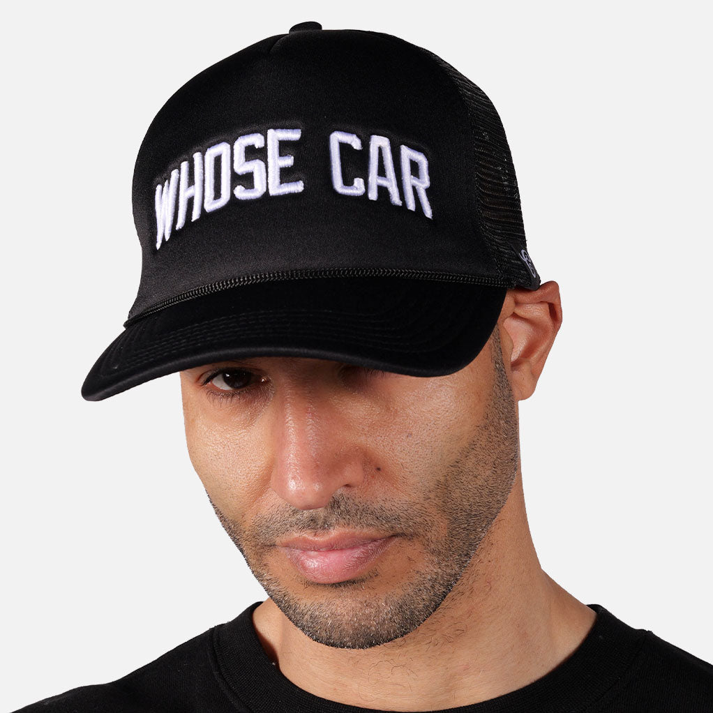 WHOSE CAR TRUCKER SNAPBACK