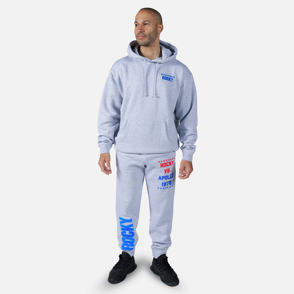 ROCKY 1976 STARS GREY SWEAT SET