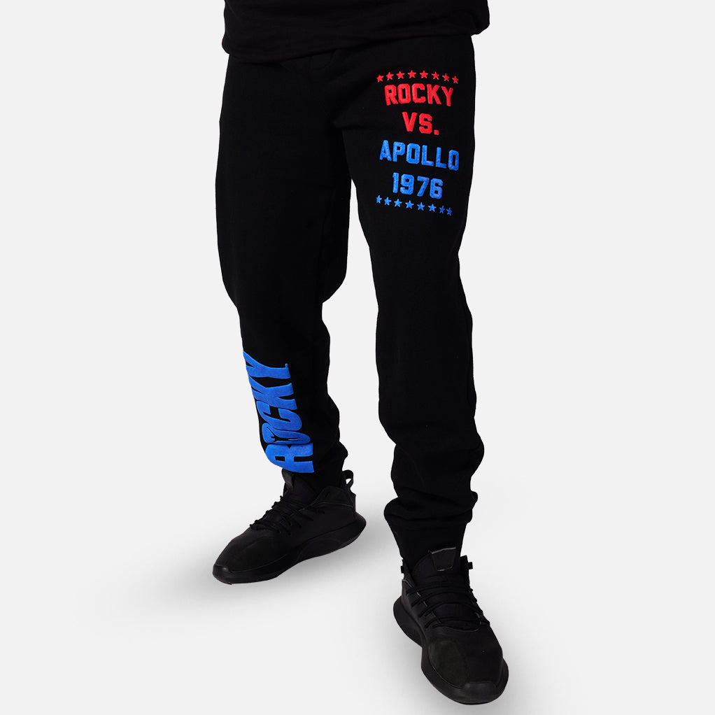 ROCKY 1976 STARS BLACK SWEAT SET