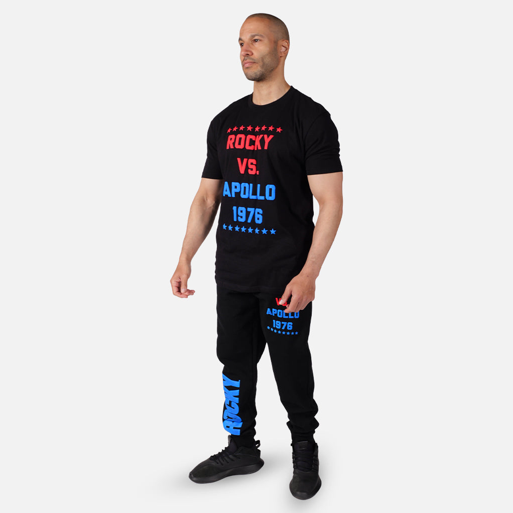 ROCKY 1976 STARS BLACK SWEAT SET