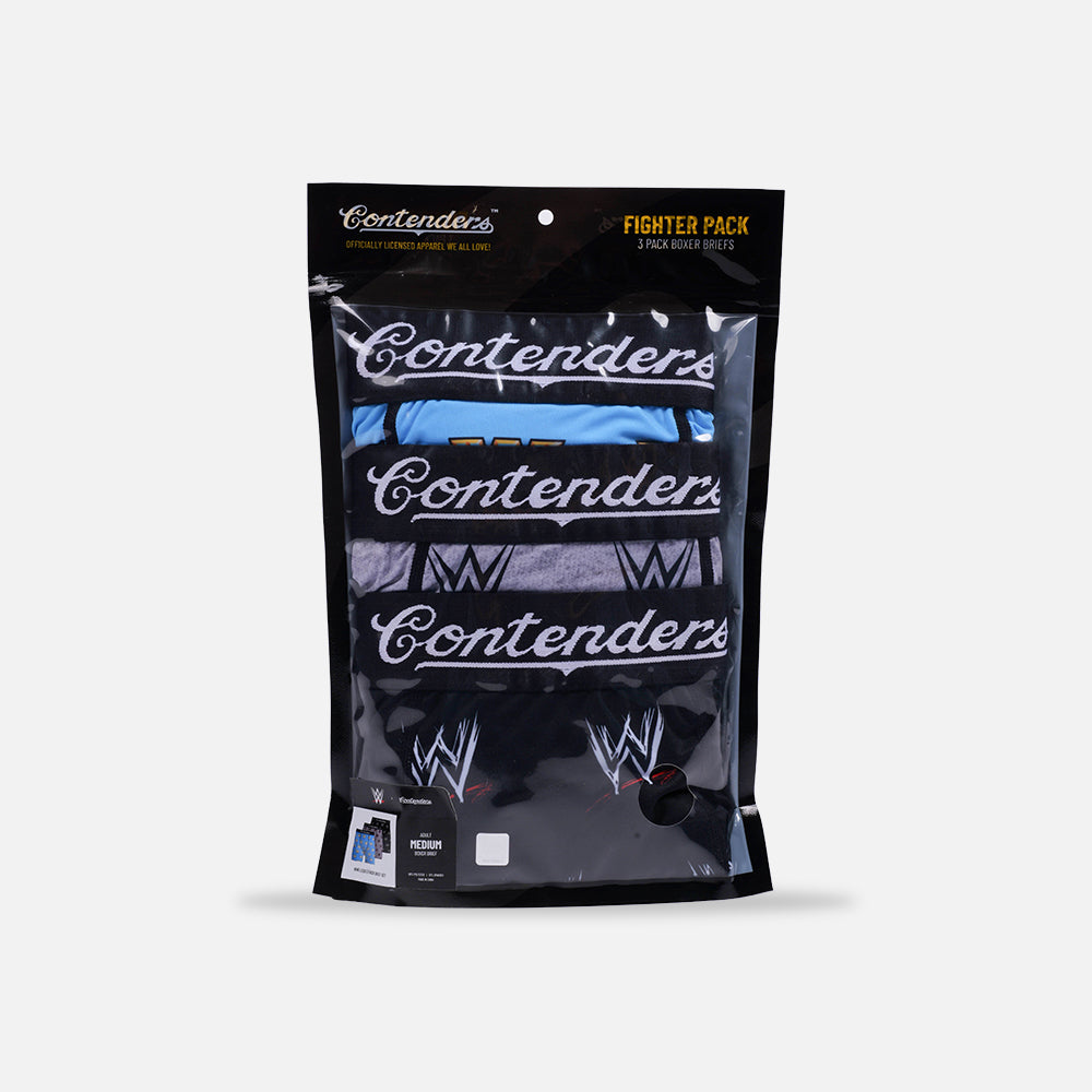 WWE LOGO 3 PACK BRIEF SET