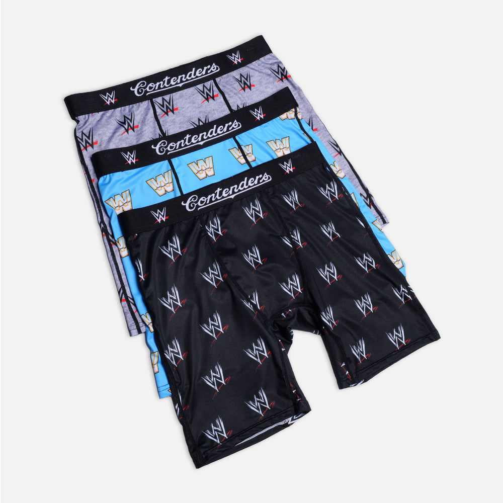 WWE LOGO 3 PACK BRIEF SET