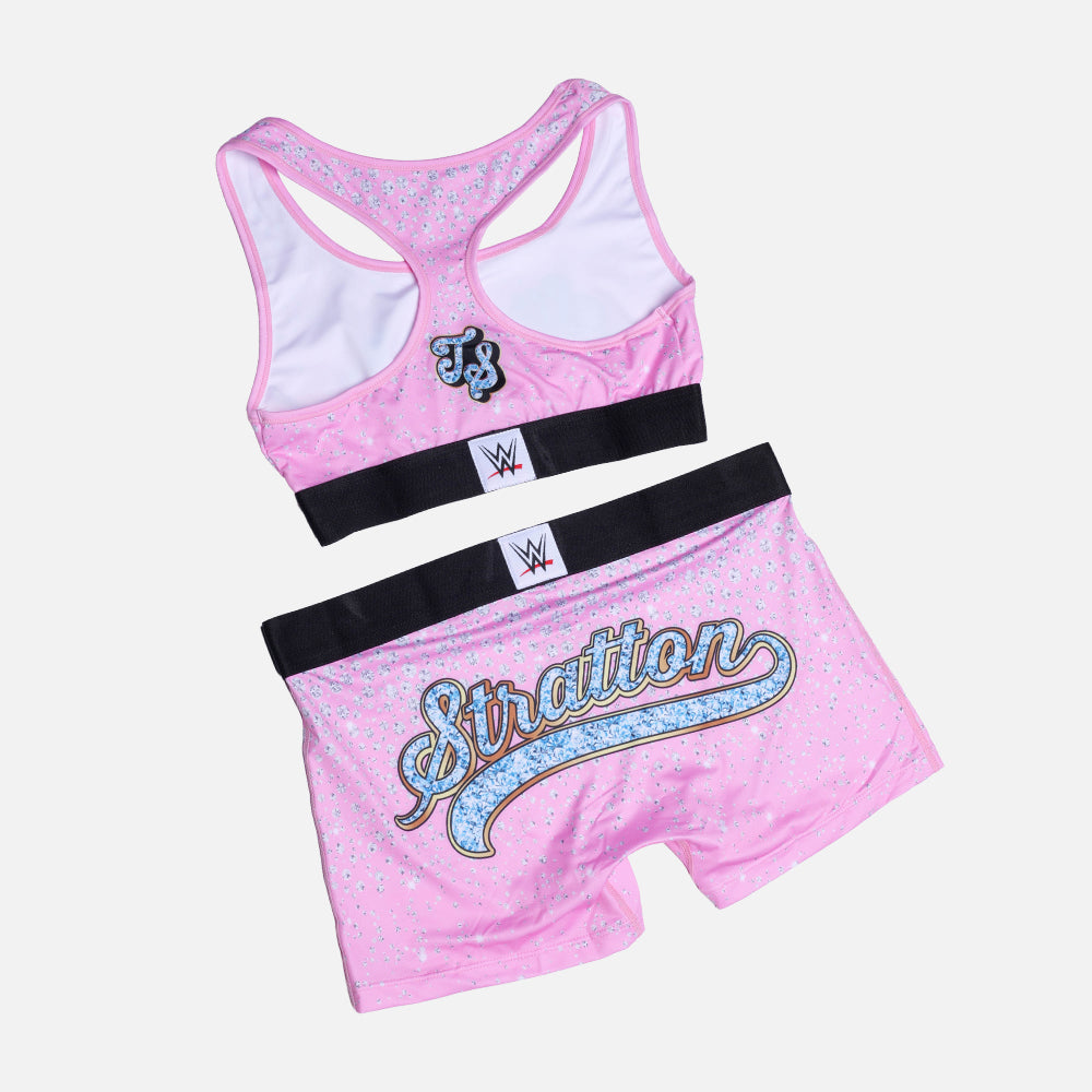 WWE TIFFANY STRATTON PINK DIAMOND SET