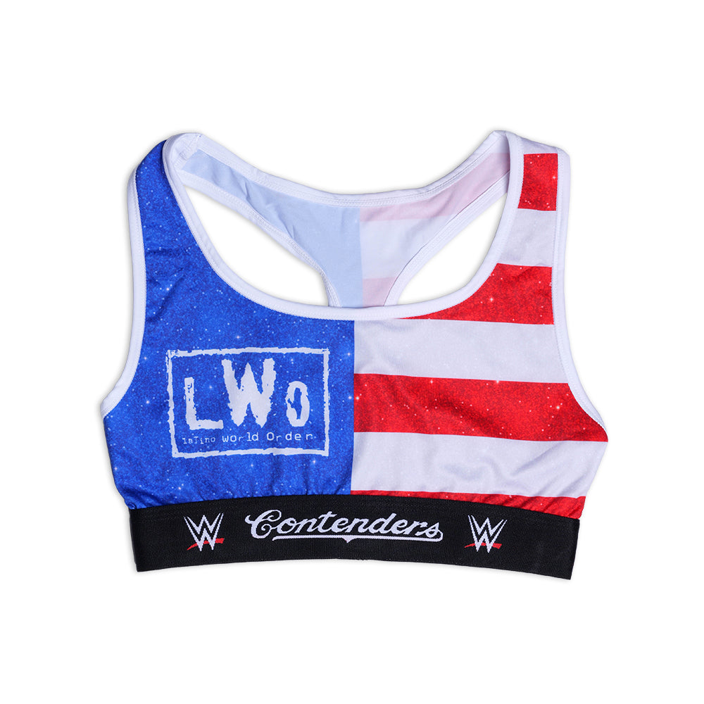WWE ZELINA VEGA PUERTO RICO FLAG SPORTS BRA