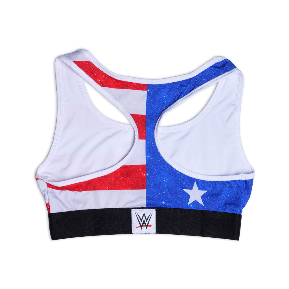WWE ZELINA VEGA PUERTO RICO FLAG SPORTS BRA