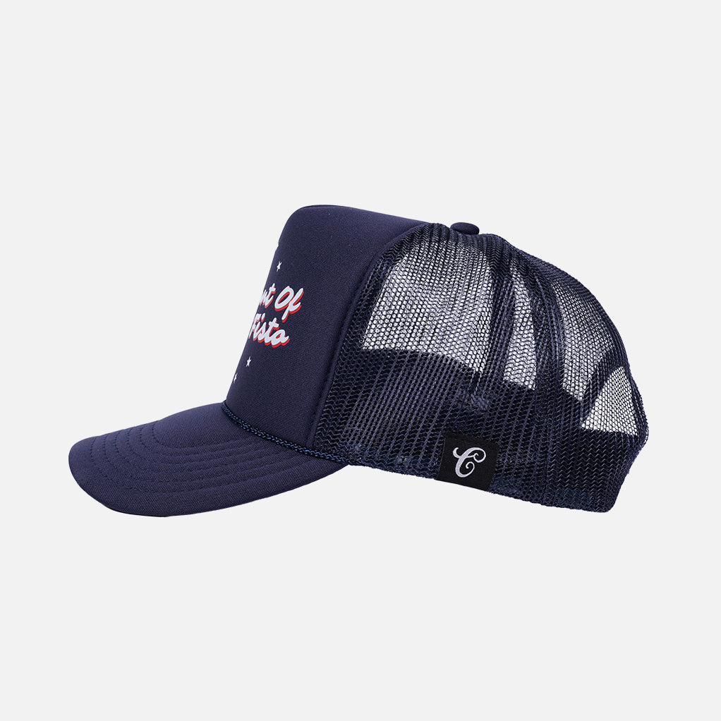 ROCKY APOLLO CREED COUNT OF MONTE FISTO TRUCKER SNAPBACK