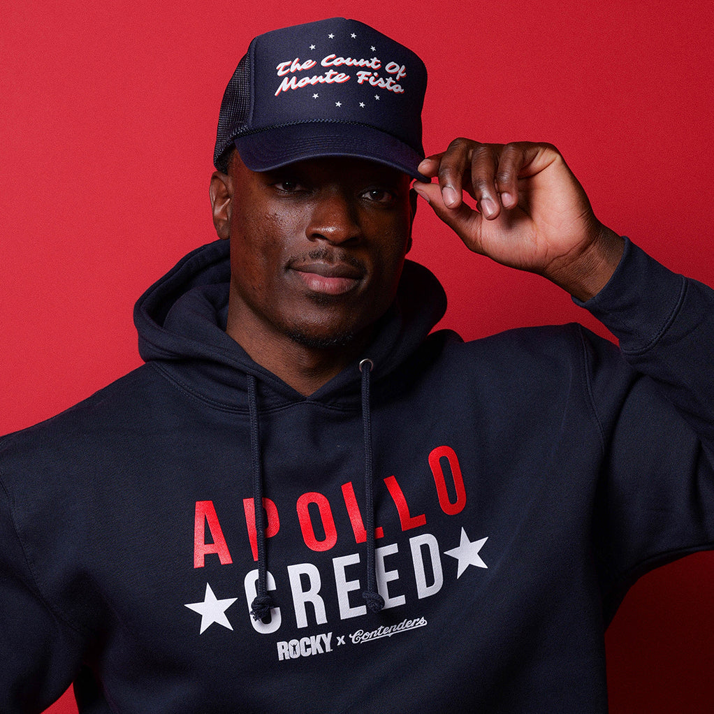 ROCKY APOLLO CREED COUNT OF MONTE FISTO TRUCKER SNAPBACK