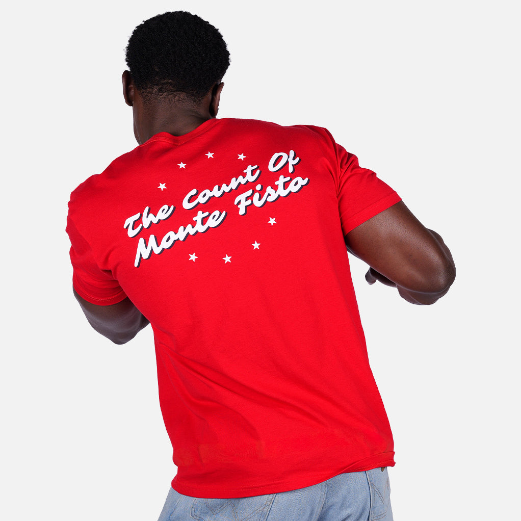 ROCKY APOLLO CREED COUNT OF MONTE FISTO SHIRT