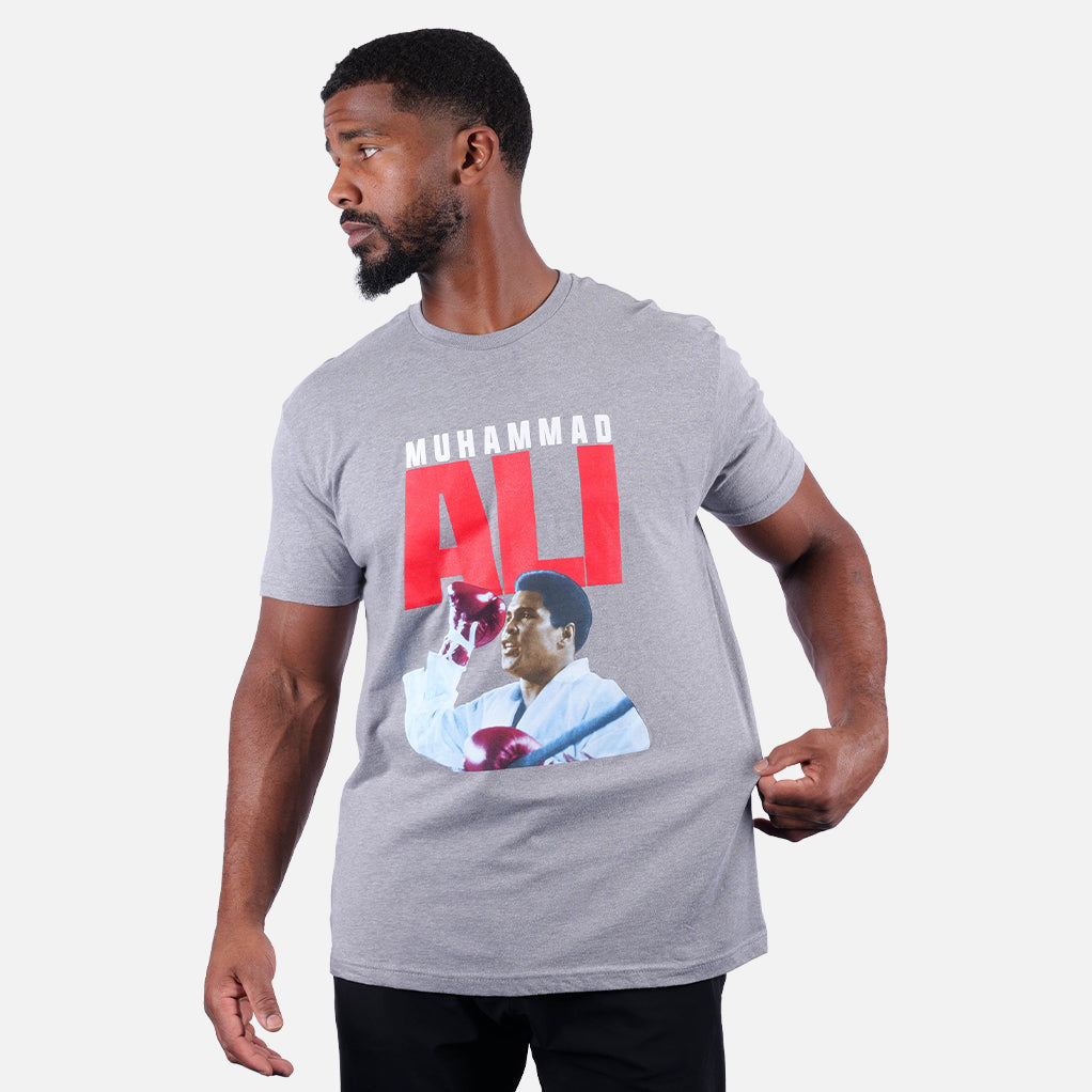 MUHAMMAD ALI POSTAGE STAMP SHIRT