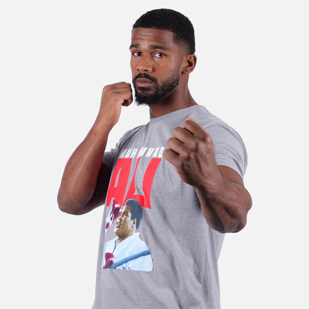 MUHAMMAD ALI POSTAGE STAMP SHIRT