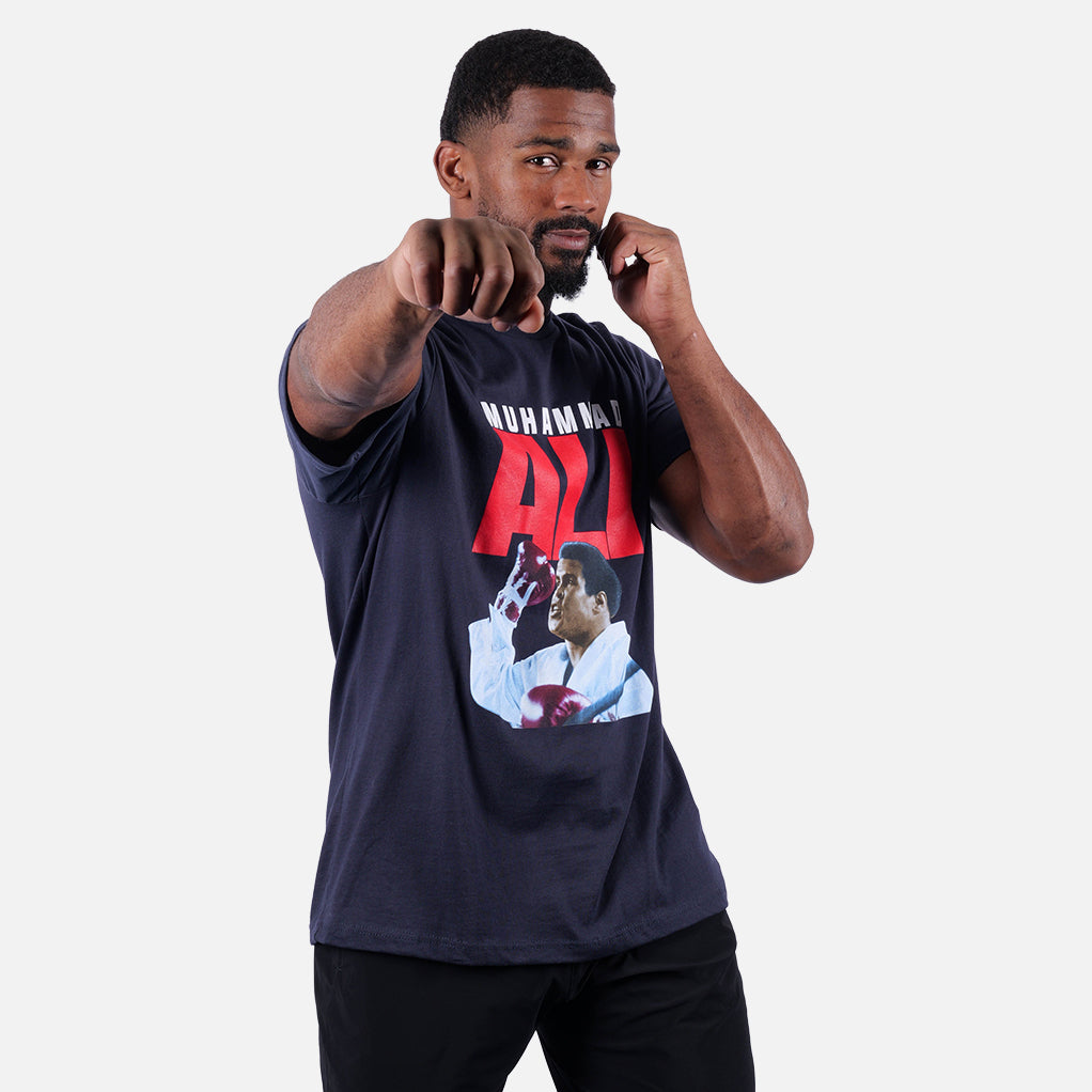 MUHAMMAD ALI POSTAGE STAMP SHIRT