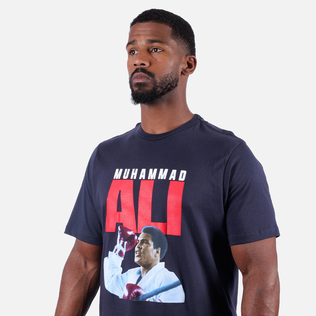 MUHAMMAD ALI POSTAGE STAMP SHIRT