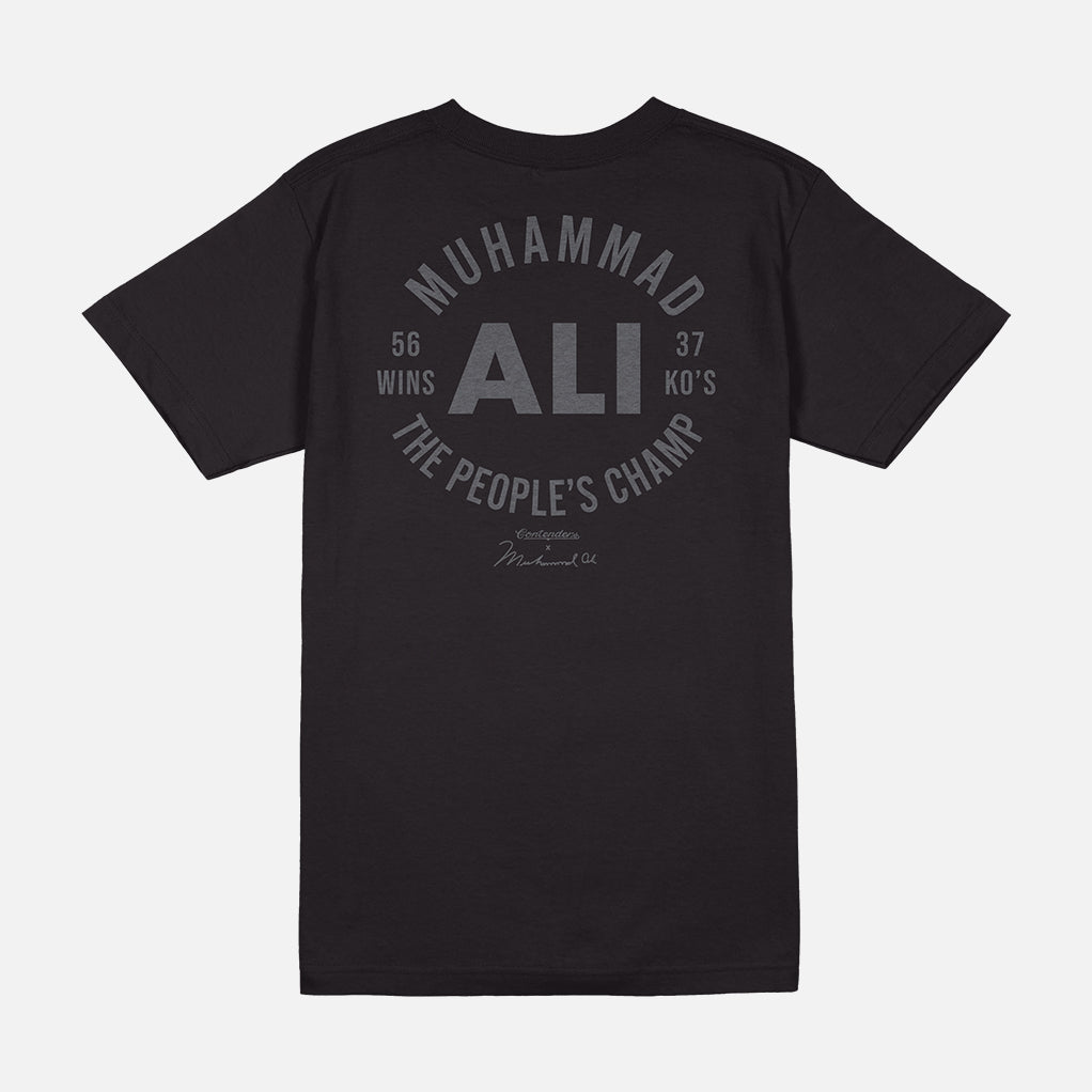 MUHAMMAD ALI PEOPLE'S CHAMP STAMP SHIRT