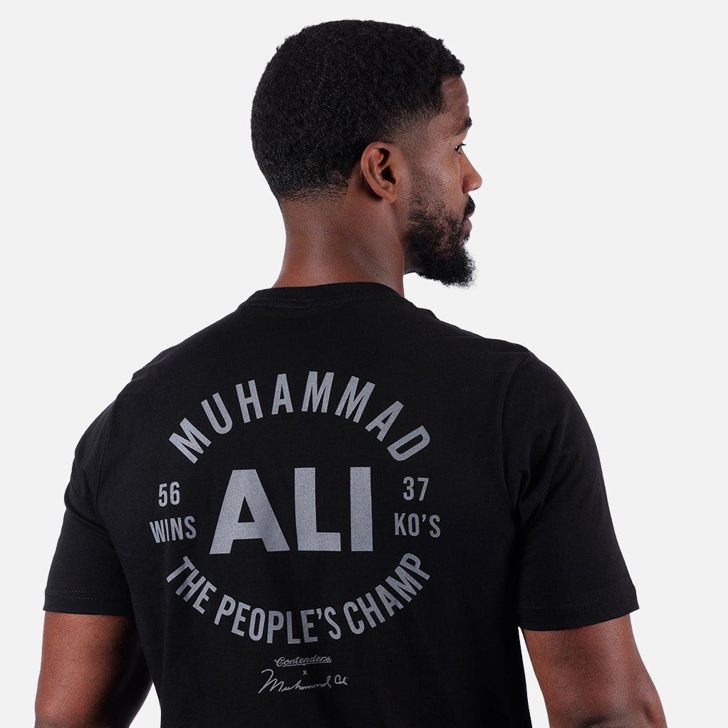 MUHAMMAD ALI PEOPLE'S CHAMP STAMP SHIRT
