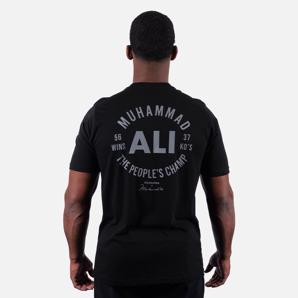 MUHAMMAD ALI PEOPLE'S CHAMP STAMP SHIRT
