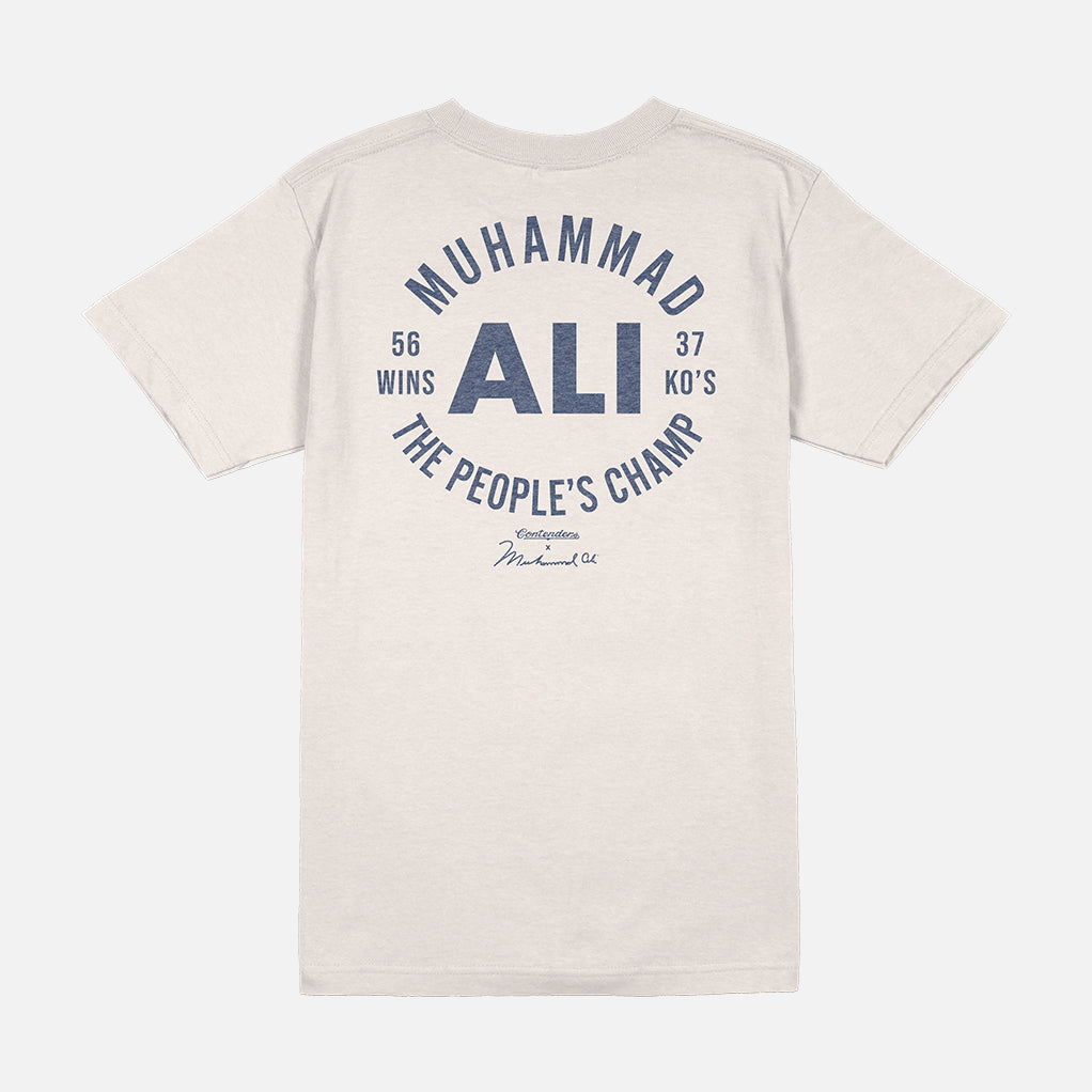 MUHAMMAD ALI PEOPLE'S CHAMP STAMP SHIRT