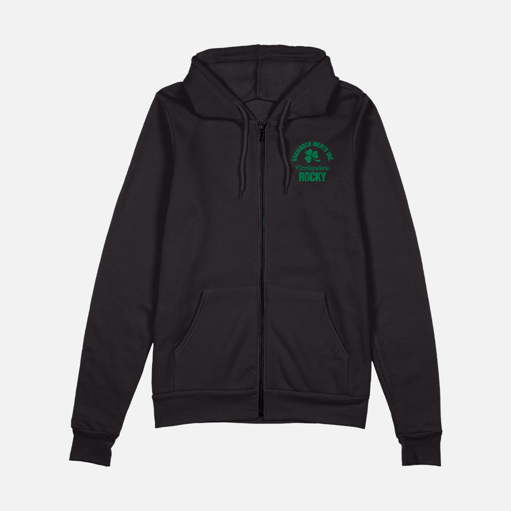 ROCKY SHAMROCK MEATS ZIP UP HOODIE