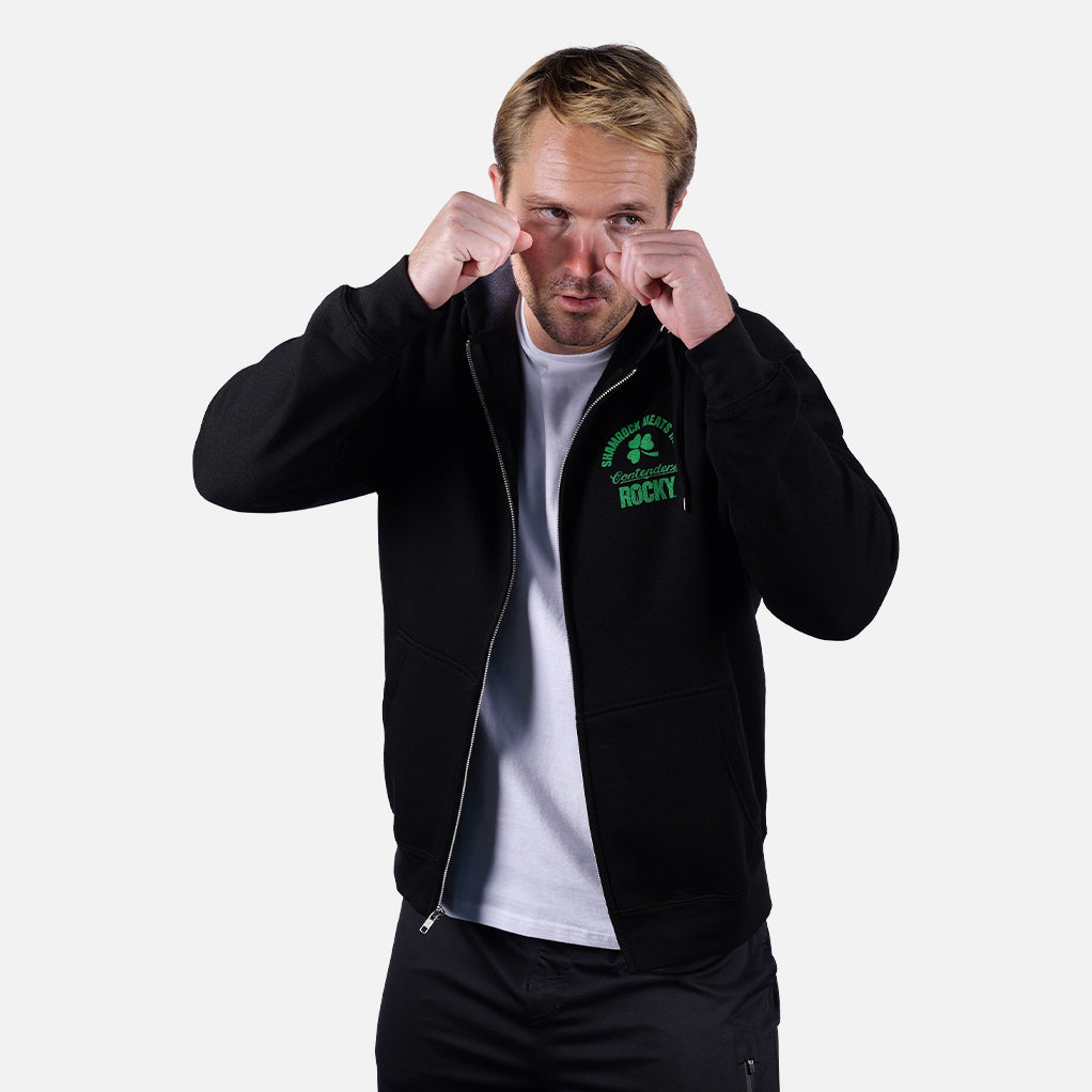 ROCKY SHAMROCK MEATS ZIP UP HOODIE