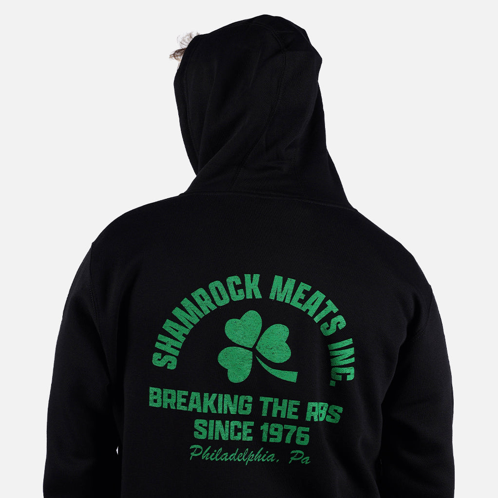 ROCKY SHAMROCK MEATS ZIP UP HOODIE