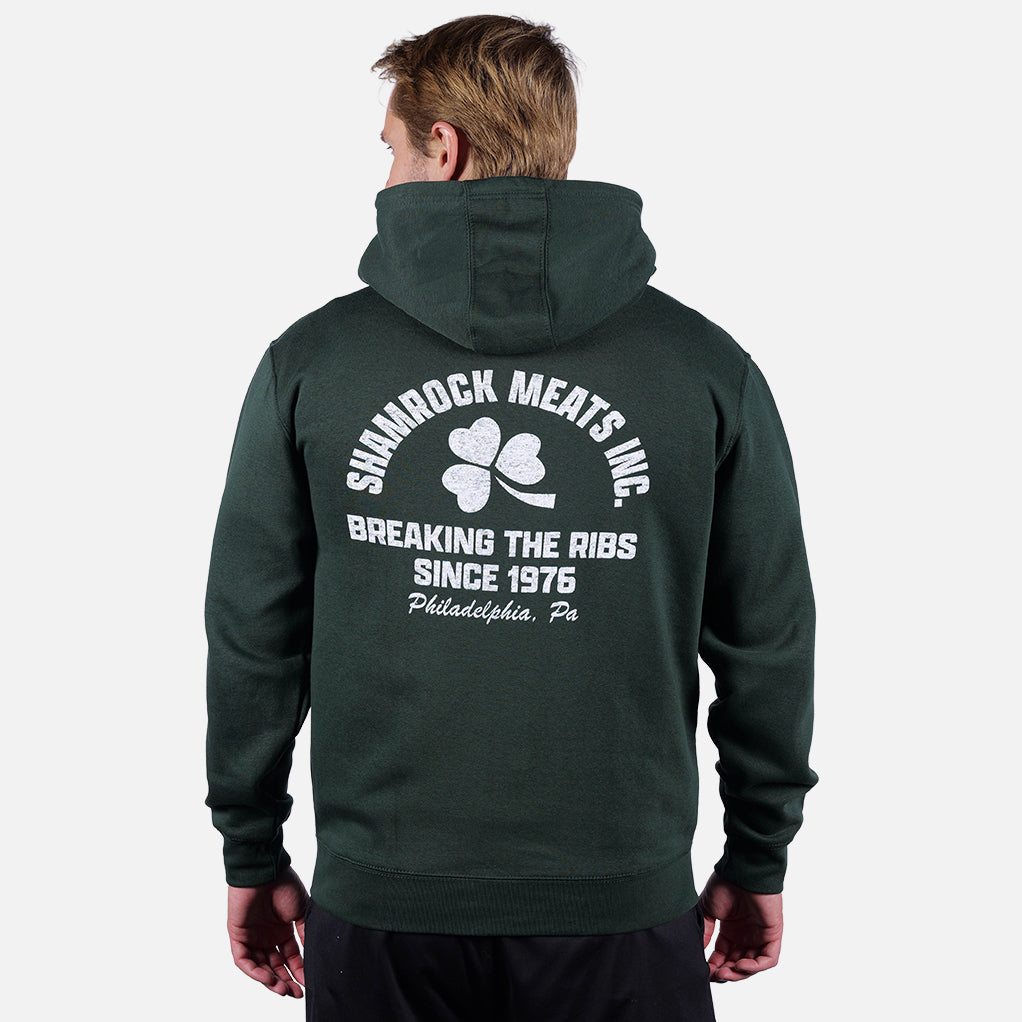 ROCKY SHAMROCK MEATS ZIP UP HOODIE