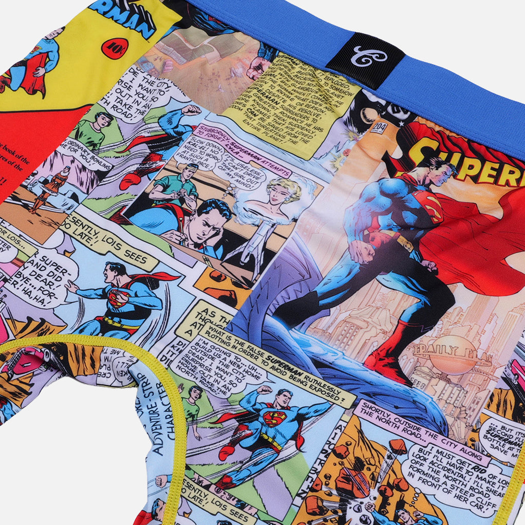 SUPERMAN VINTAGE COVERS BRIEF YOUTH BRIEFS