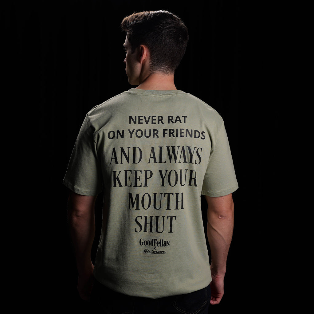 GOODFELLAS NEVER RAT SHIRT