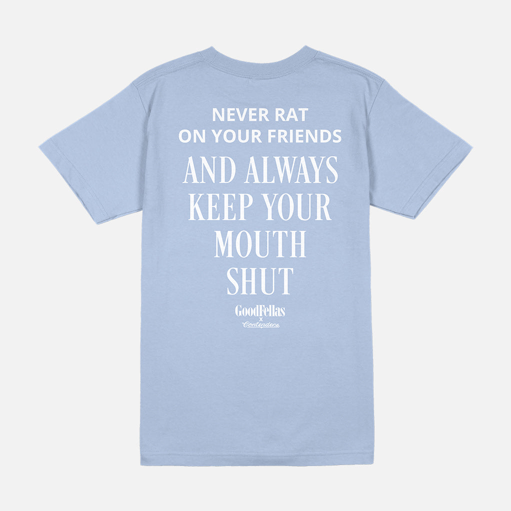 GOODFELLAS NEVER RAT SHIRT