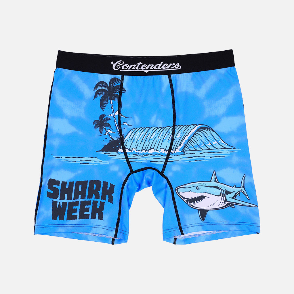 SHARK WEEK TIE DYE BRIEF