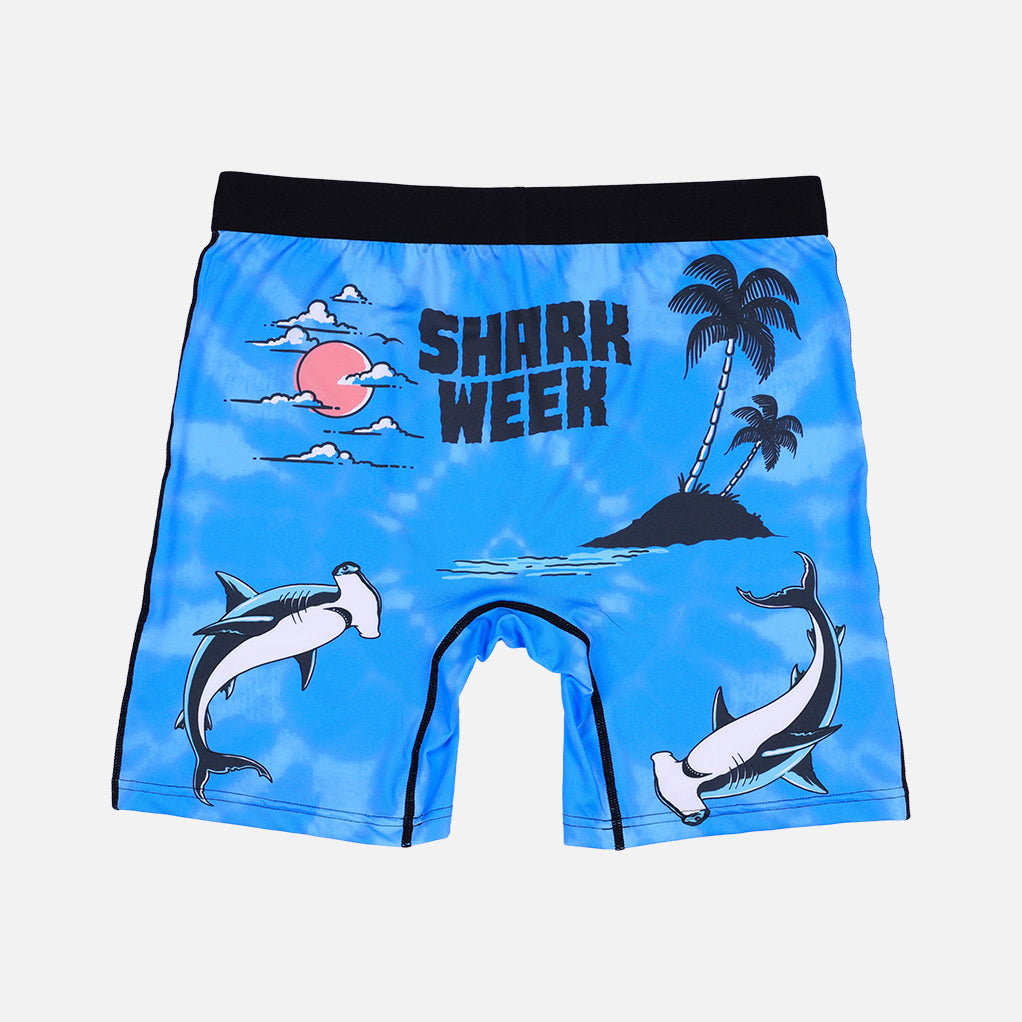 SHARK WEEK TIE DYE BRIEF