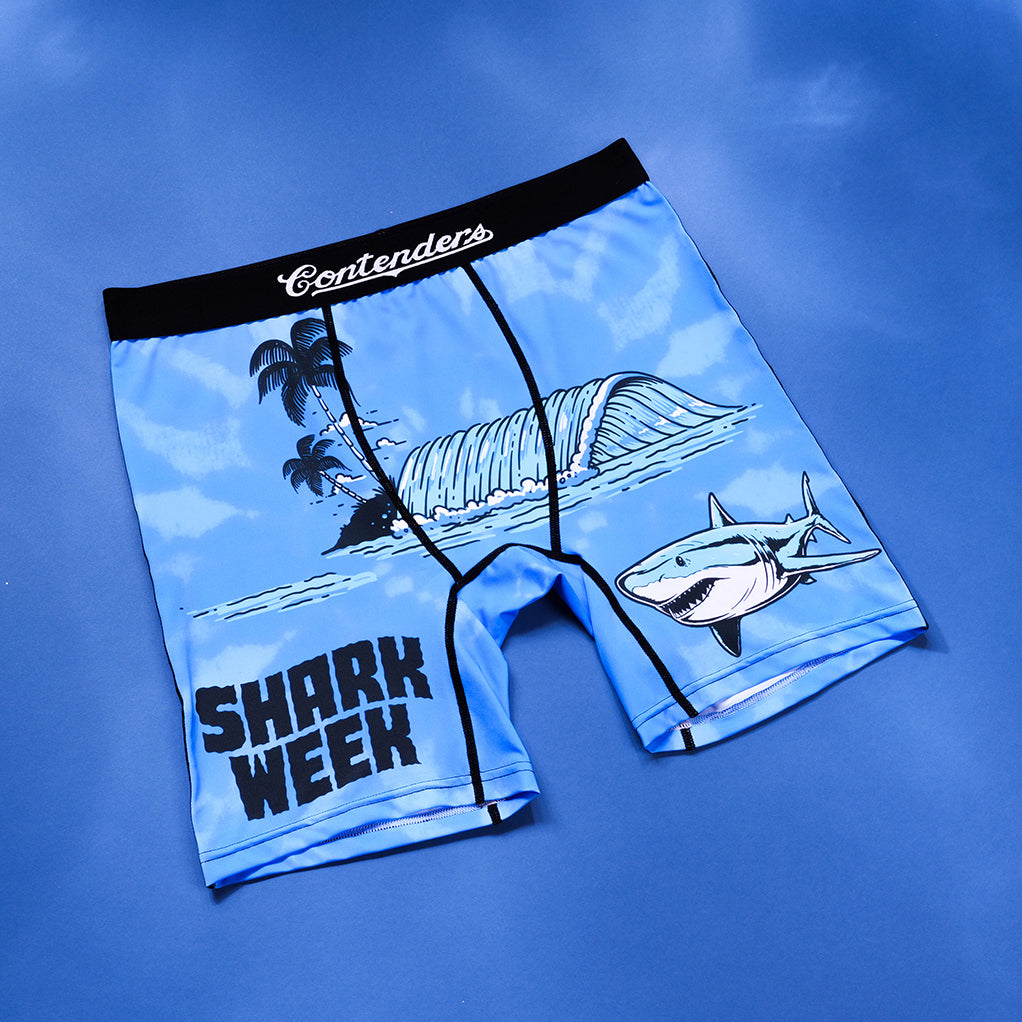 SHARK WEEK TIE DYE BRIEF