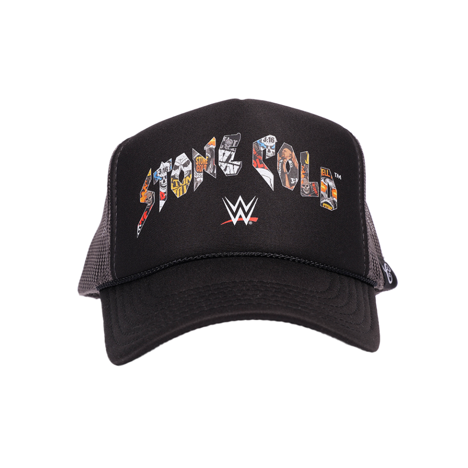 WWE STONE COLD 3:16 30TH COLLAGE TRUCKER