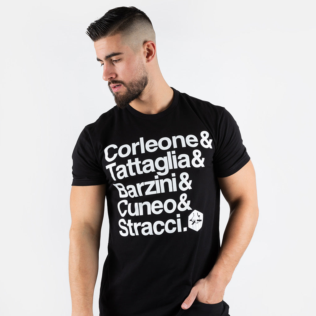 THE GODFATHER 5 FAMILIES SHIRT