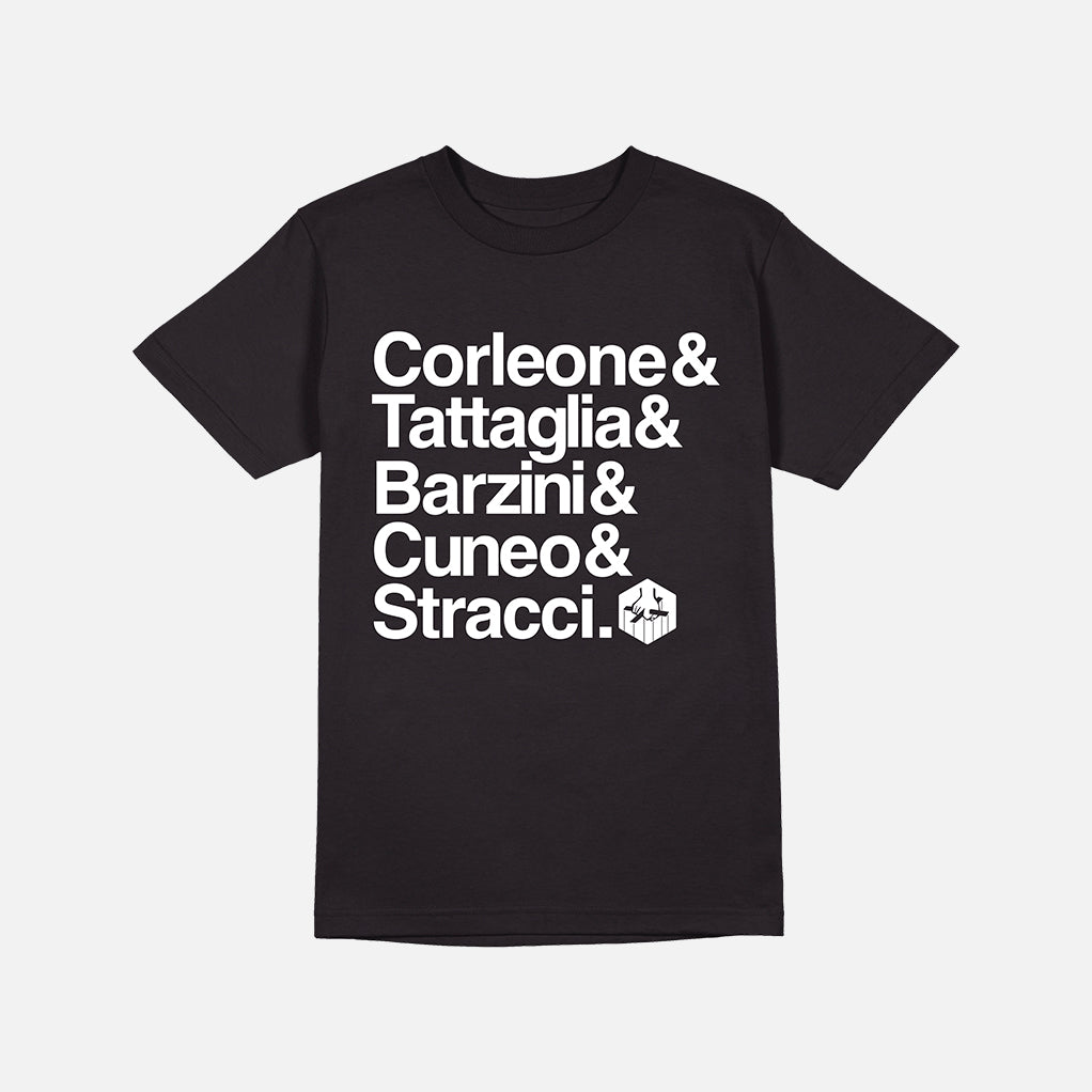 THE GODFATHER 5 FAMILIES SHIRT