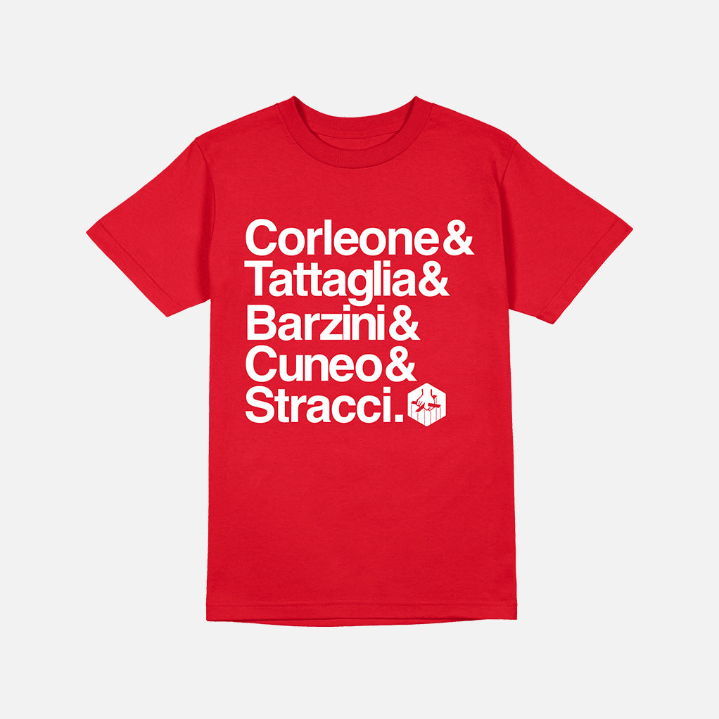 THE GODFATHER 5 FAMILIES SHIRT