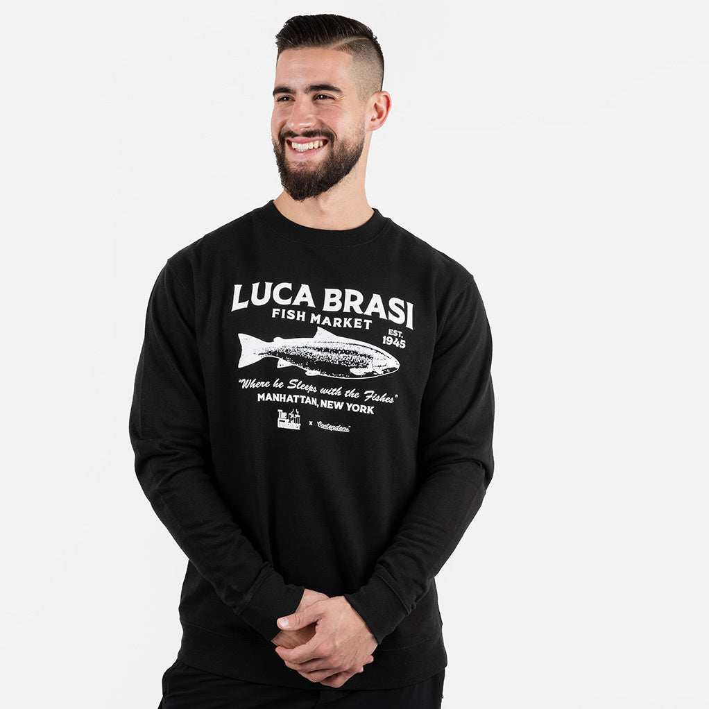 THE GODFATHER LUCA BRASI FISH MARKET CREWNECK SWEATSHIRT