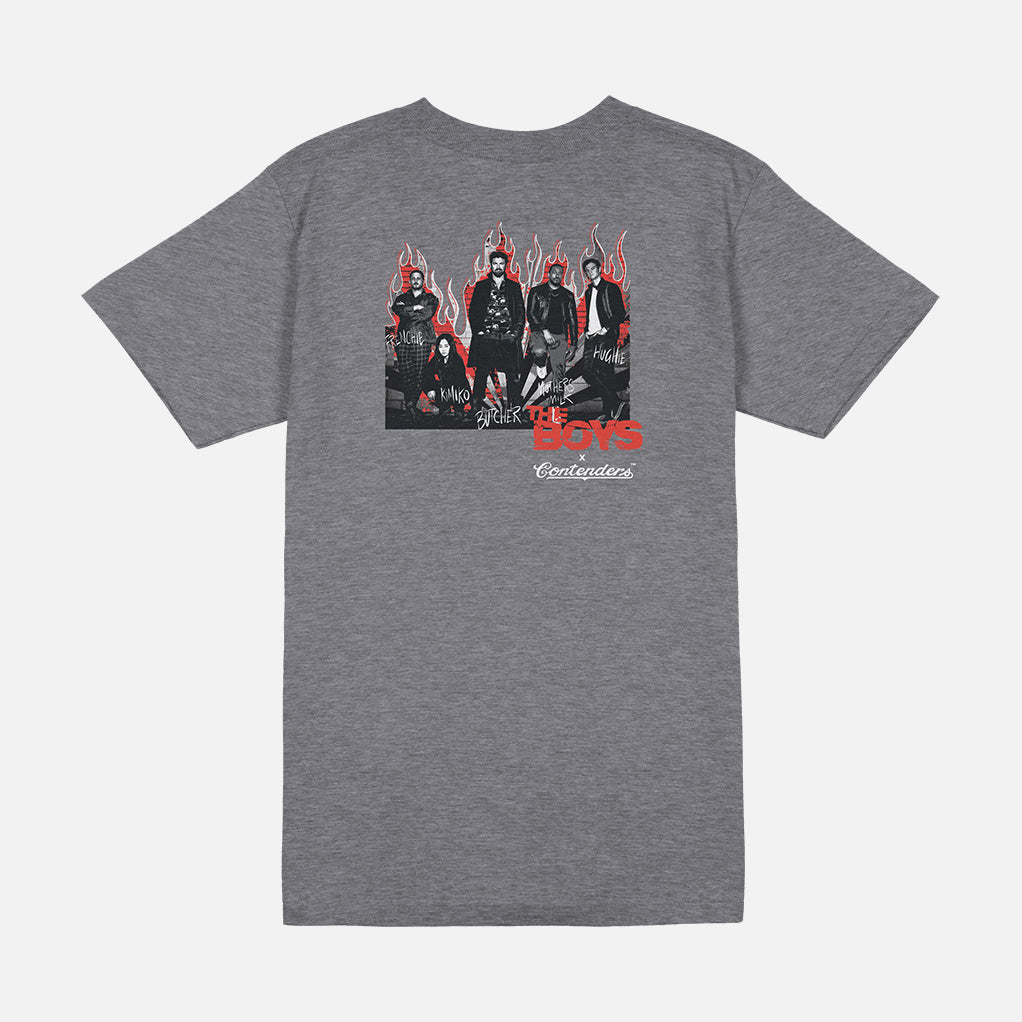 THE BOYS FLAMES SHORT SLEEVE SHIRT