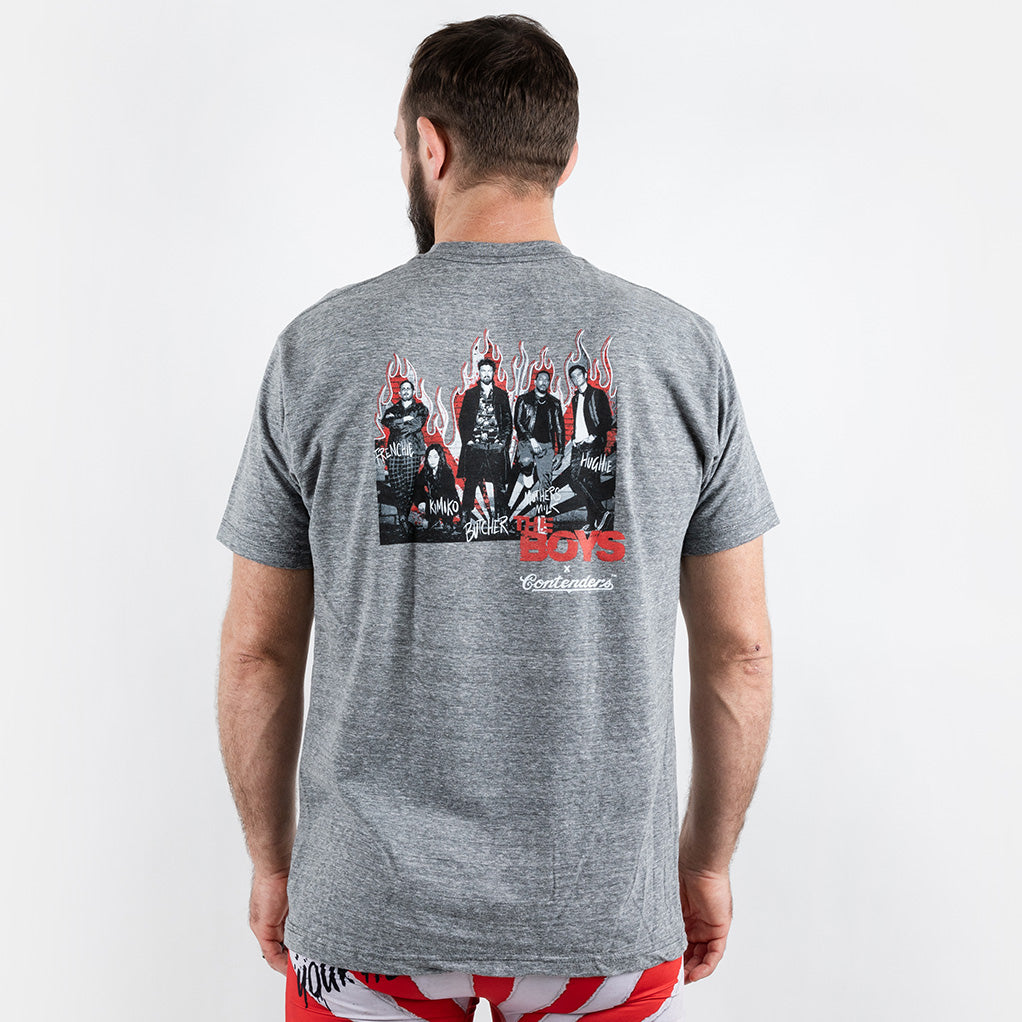 THE BOYS FLAMES SHORT SLEEVE SHIRT