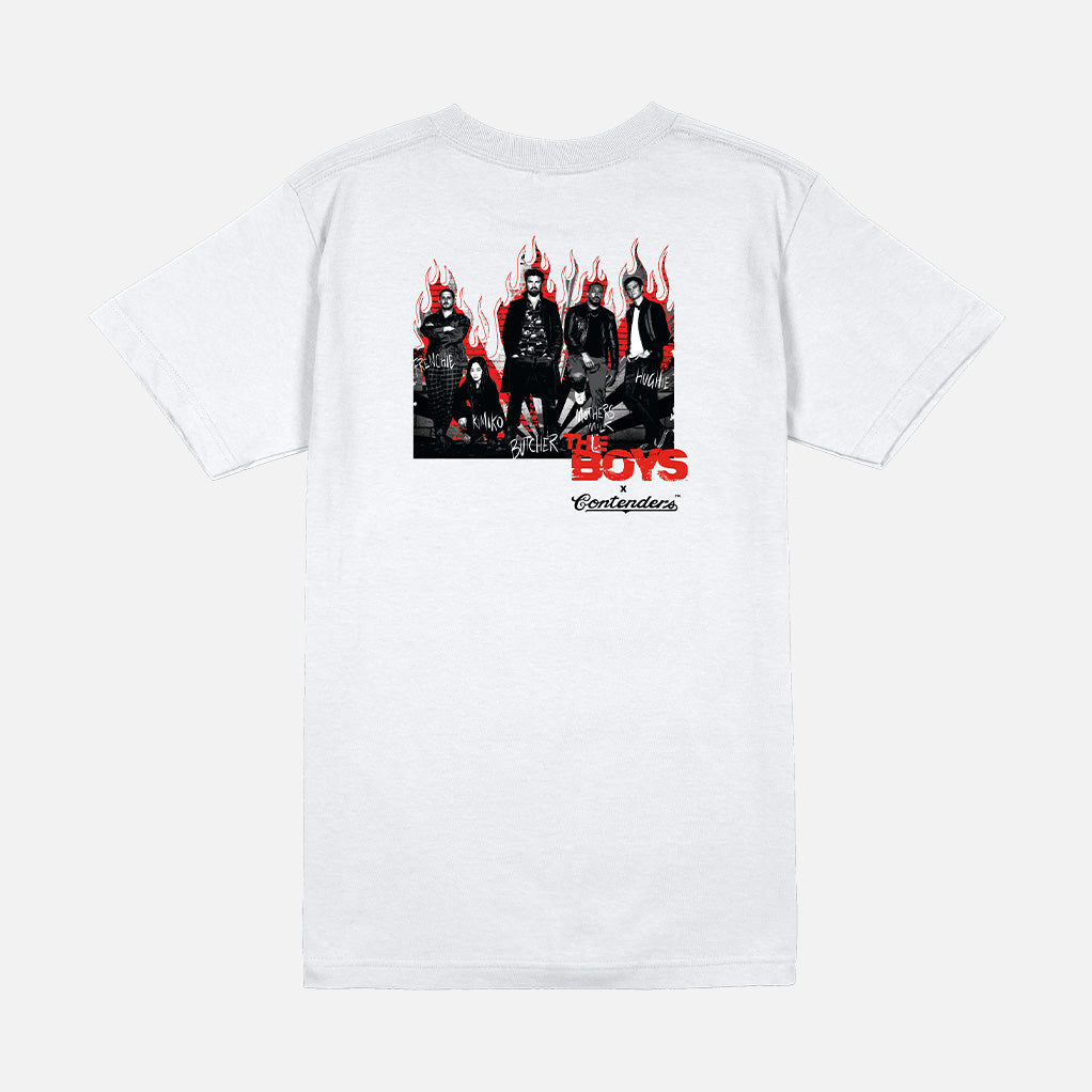 THE BOYS FLAMES SHORT SLEEVE SHIRT