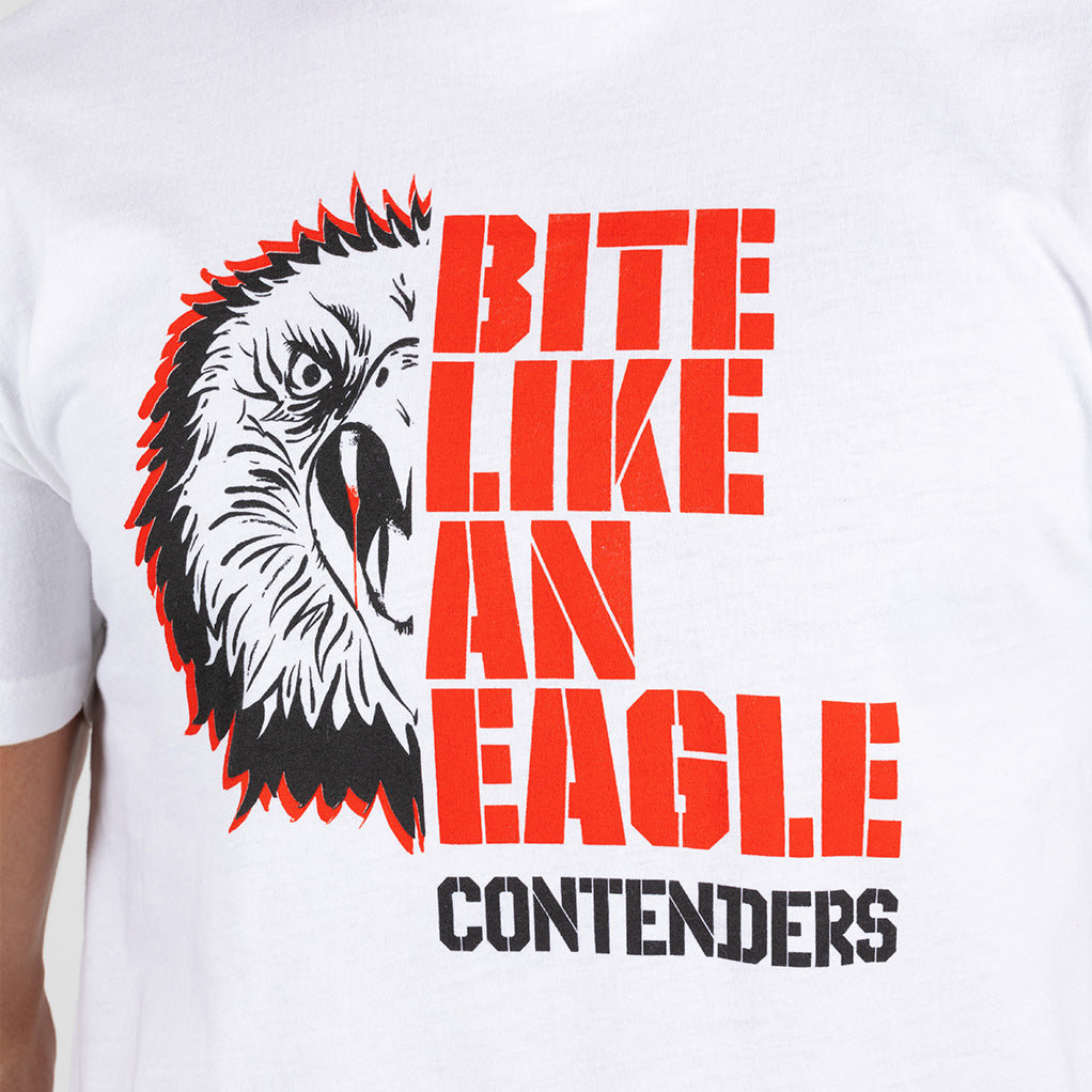 Contenders Clothing Cobra Kai Bite Like An Eagle Short Sleeve Shirt | Action Fiction | T-Shirt