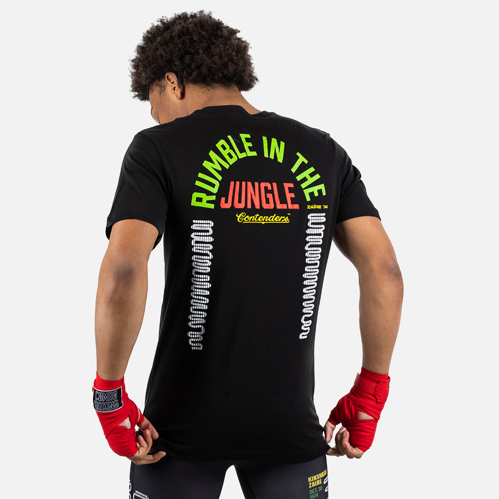 MUHAMMAD ALI KINSHASA STAMP SHIRT