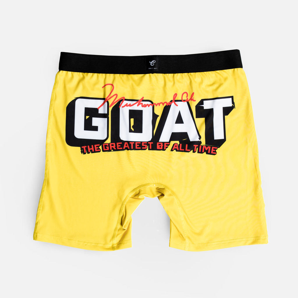 Muhammad Ali Contenders Ali The Greatest boxer brief yellow