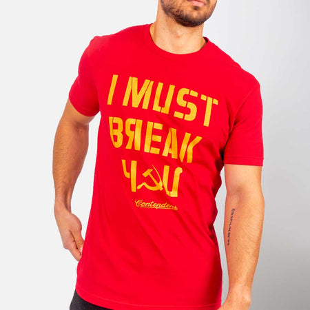 IVAN DRAGO "I MUST BREAK YOU" SHIRT - Contenders Clothing