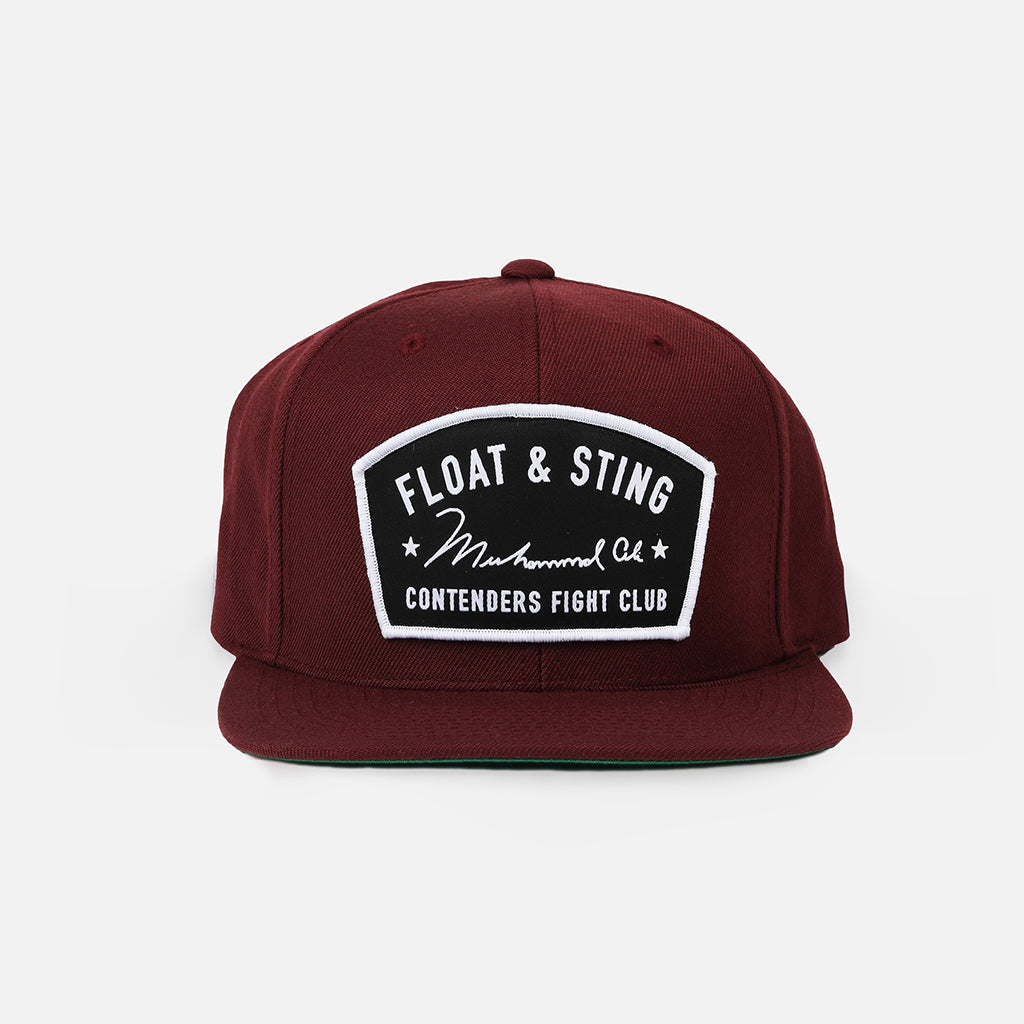 MUHAMMAD ALI FLOAT & STING SNAPBACK - Contenders Clothing